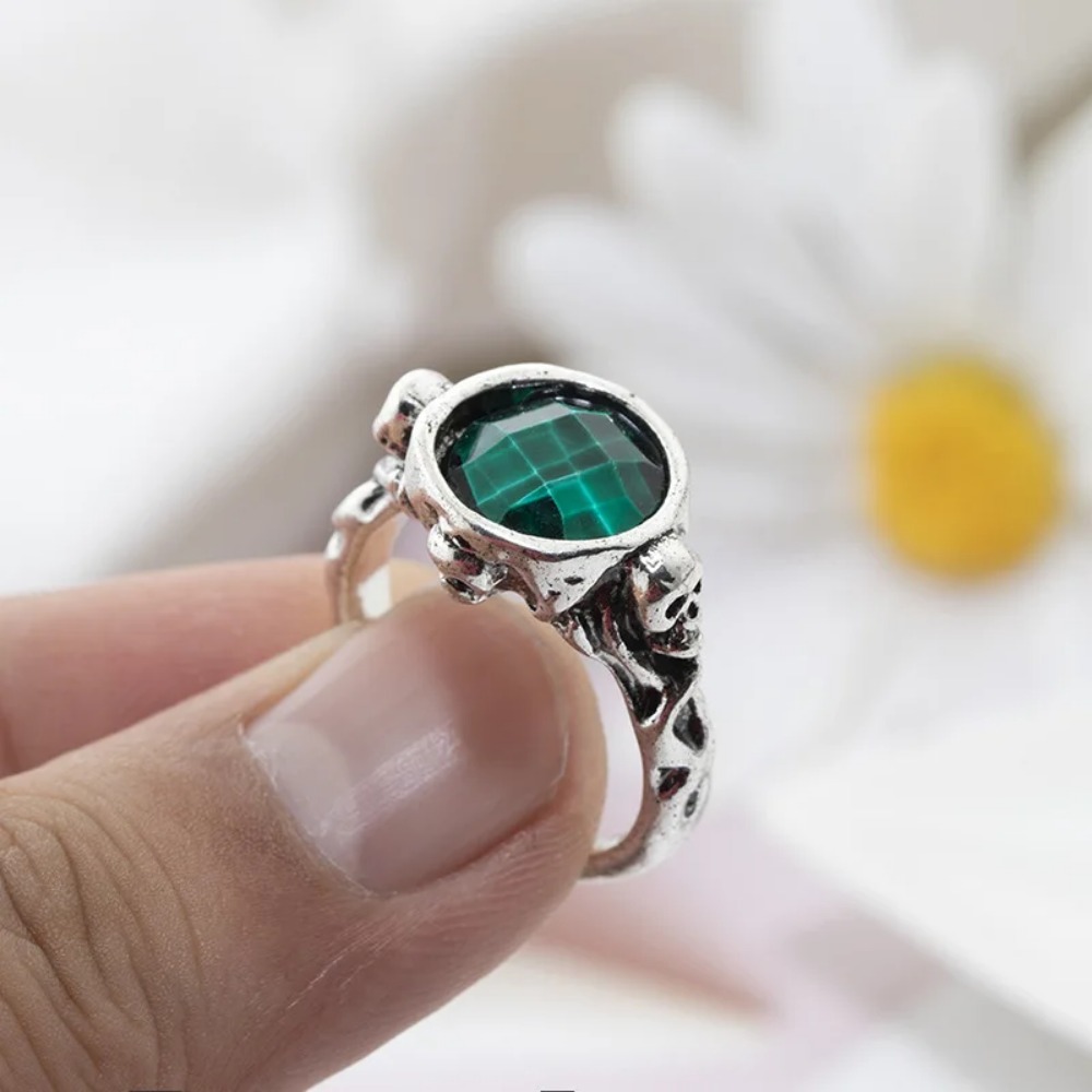 Gothic Skull Ring - New Vintage Niche Classic Pirates of