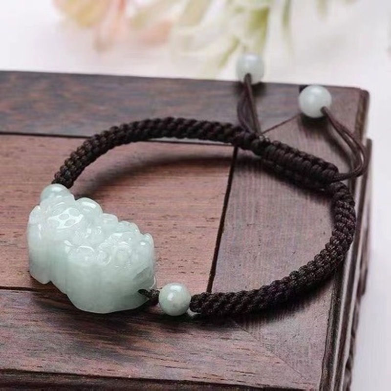 Jewelry & Watches Company - Natural Jadeite A-grade Pixiu Bracelet for