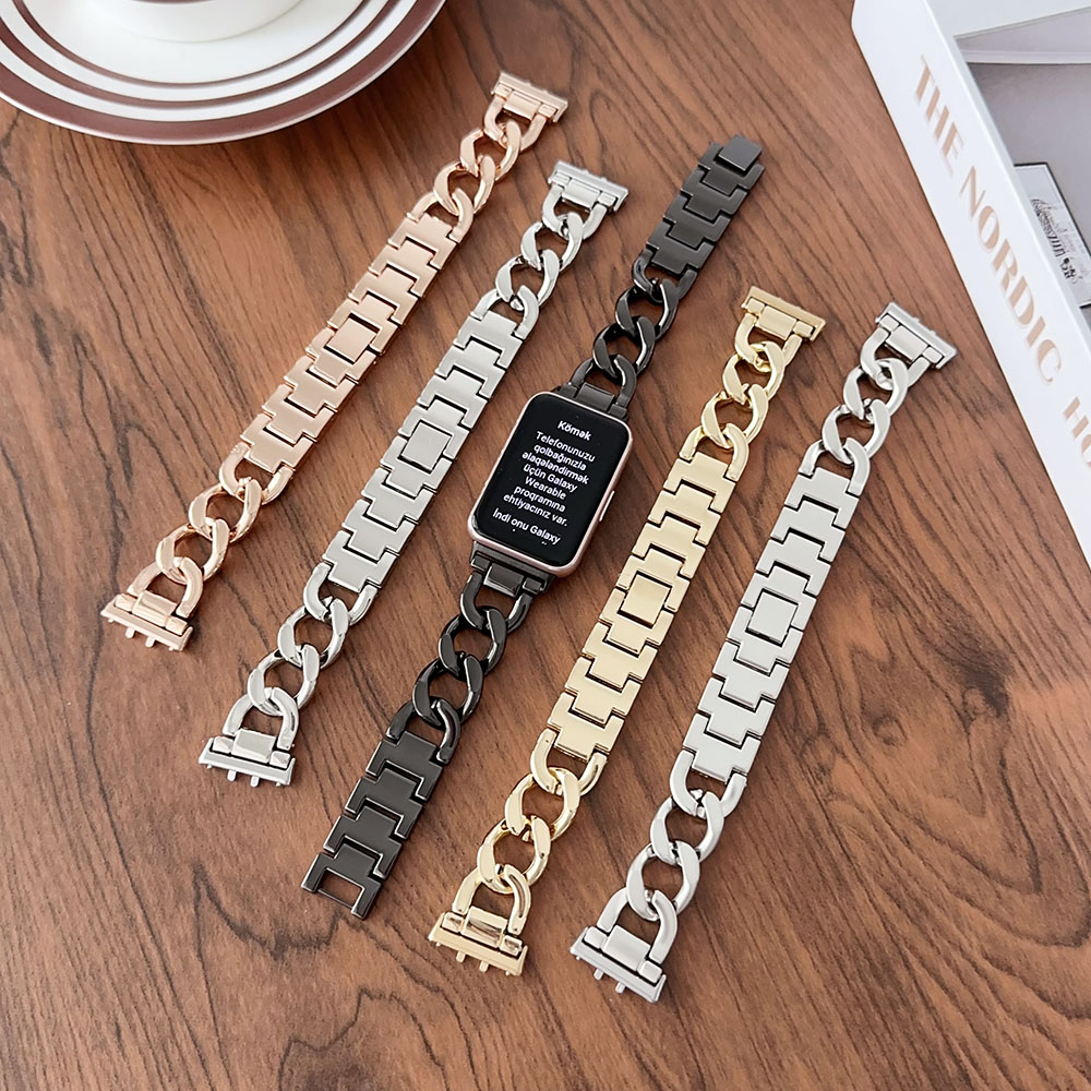 Italian Jewelry Watches - Metal Replacement Chain Bracelet for Galaxy
