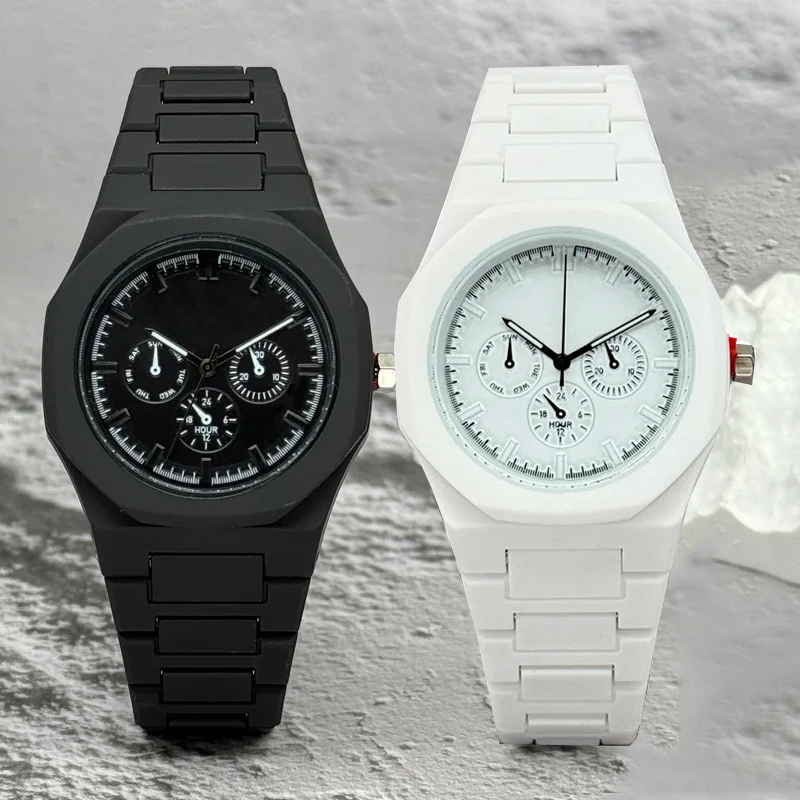 Jewelry Inspired Watches - Famous Brand Fake Three-Eyed Dial Men