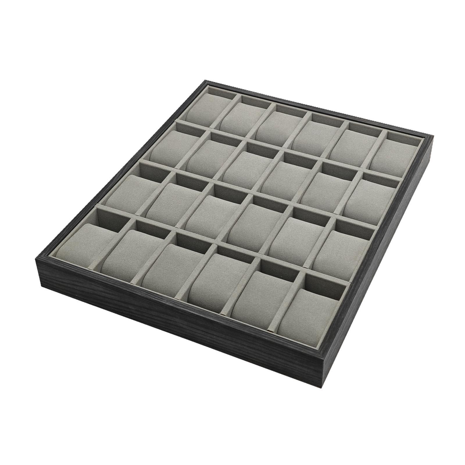 24 Slot Wooden Watch Storage T - огляд і ціна Jewelry And Watches Exhibition