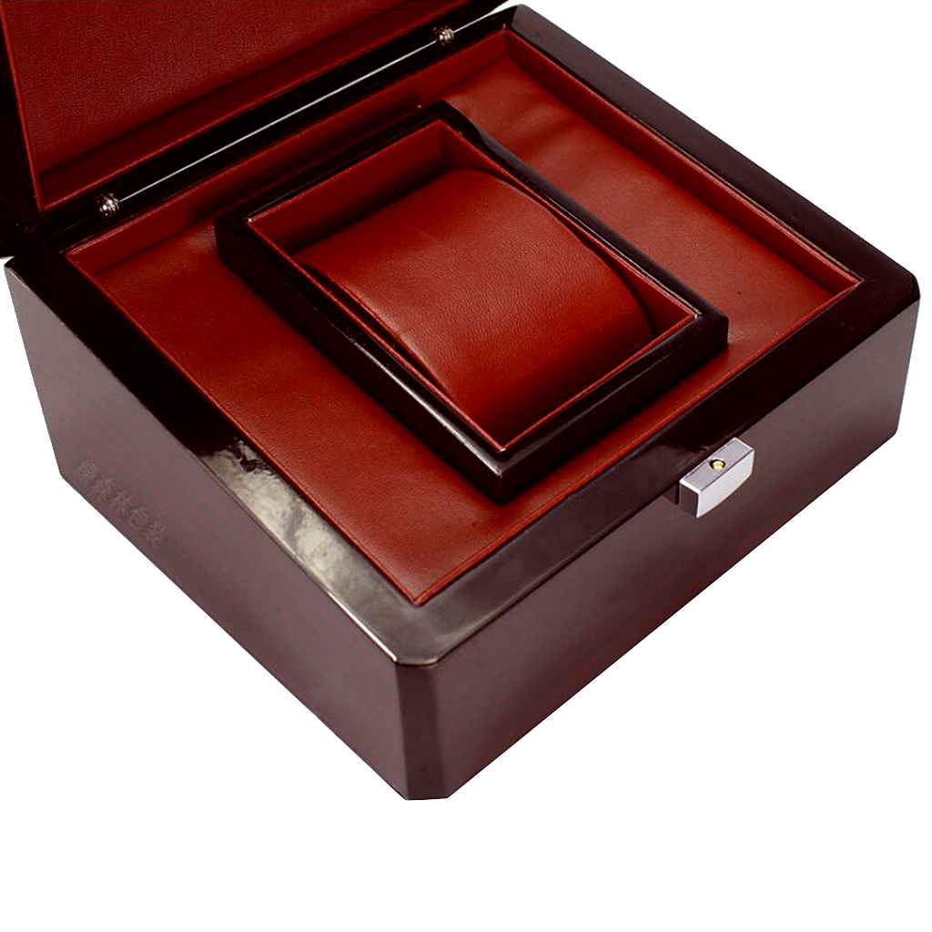 Solid Wood Watch Storage Box w - огляд і ціна Jewelry Or Watches