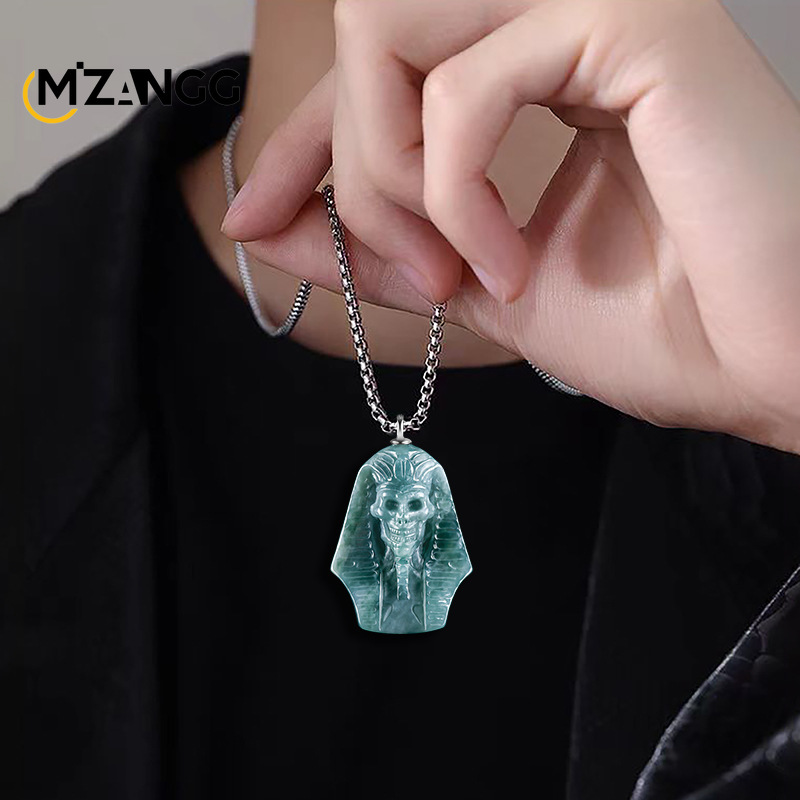 Natural A Goods Blue Water Jad - огляд і ціна Hip Hop Chain Necklace