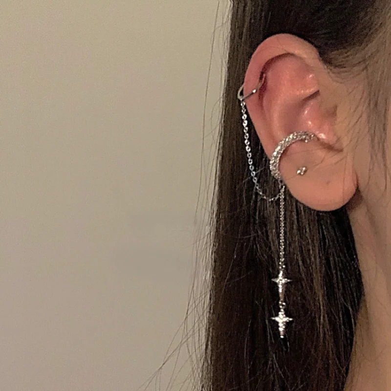 1Pc 2025 Fashion Minilist No P - огляд і ціна Ear Cuff No Piercing
