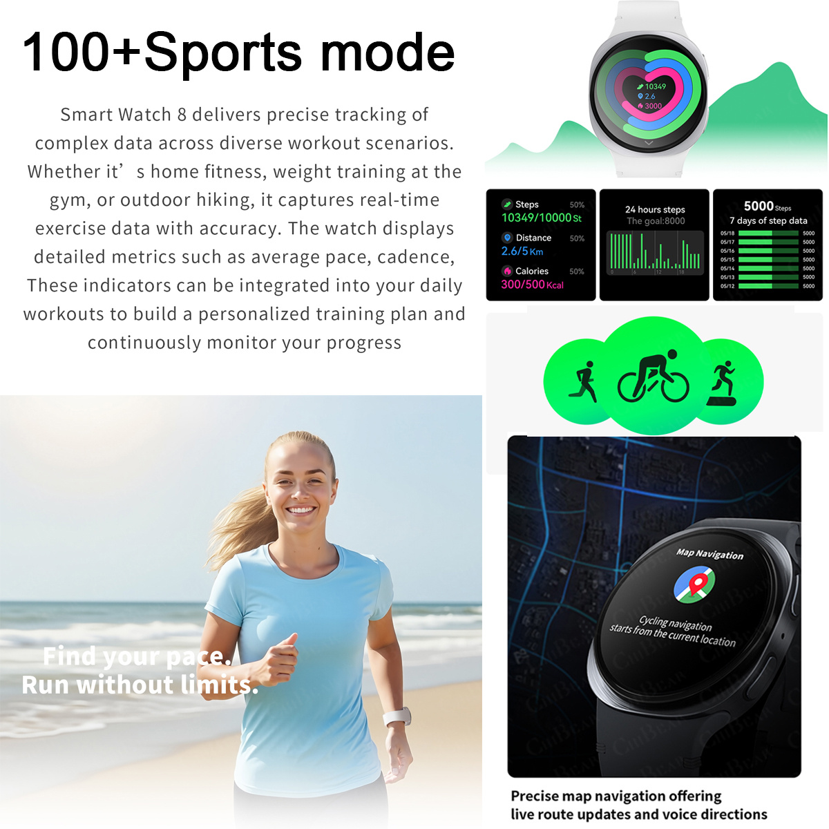 2026 New Watches 8 Mini GPS Tr - огляд і ціна Italian Jewelry Watches