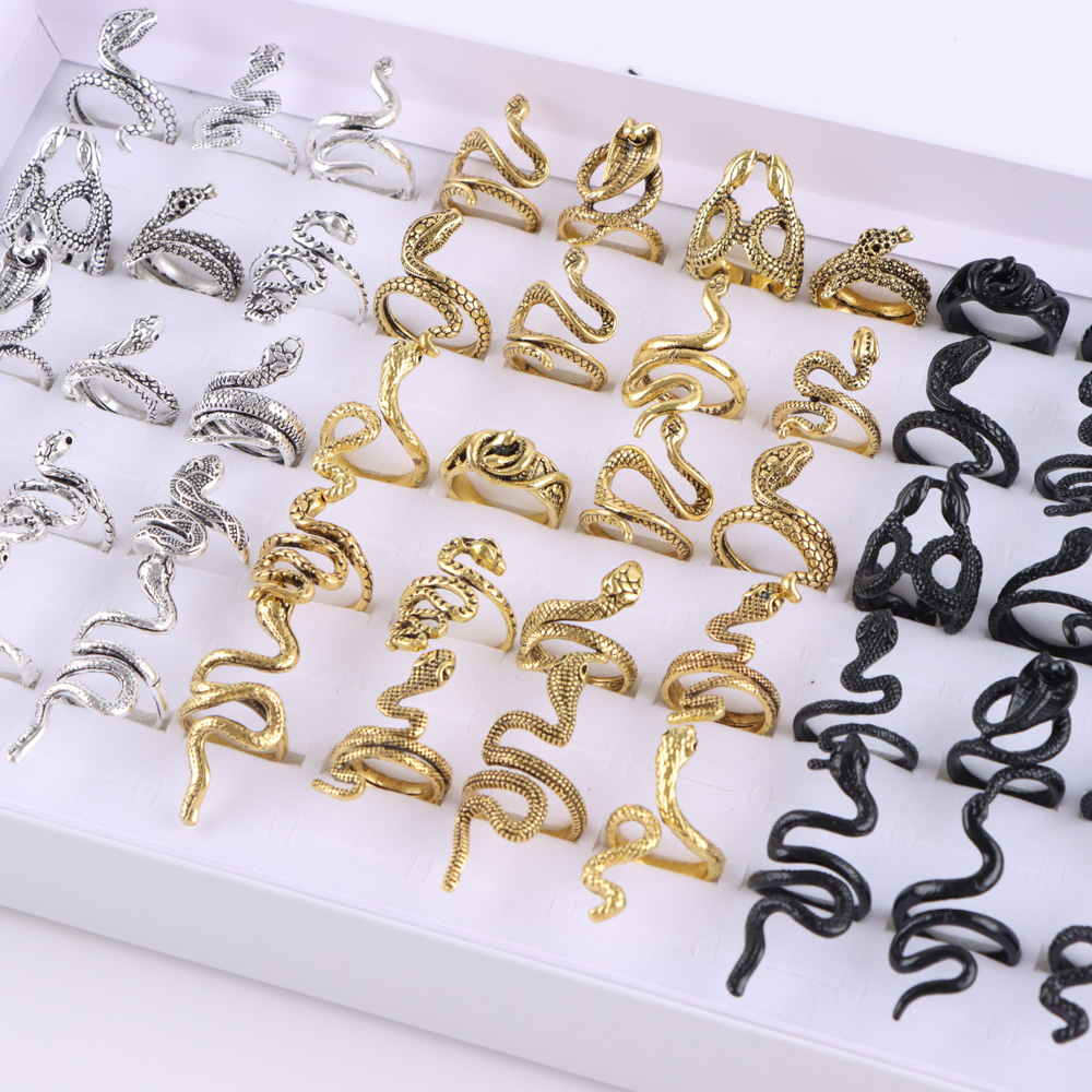 10/20/30/50Pcs/Lot Fashion Pun - огляд і ціна Gothic Skull Ring