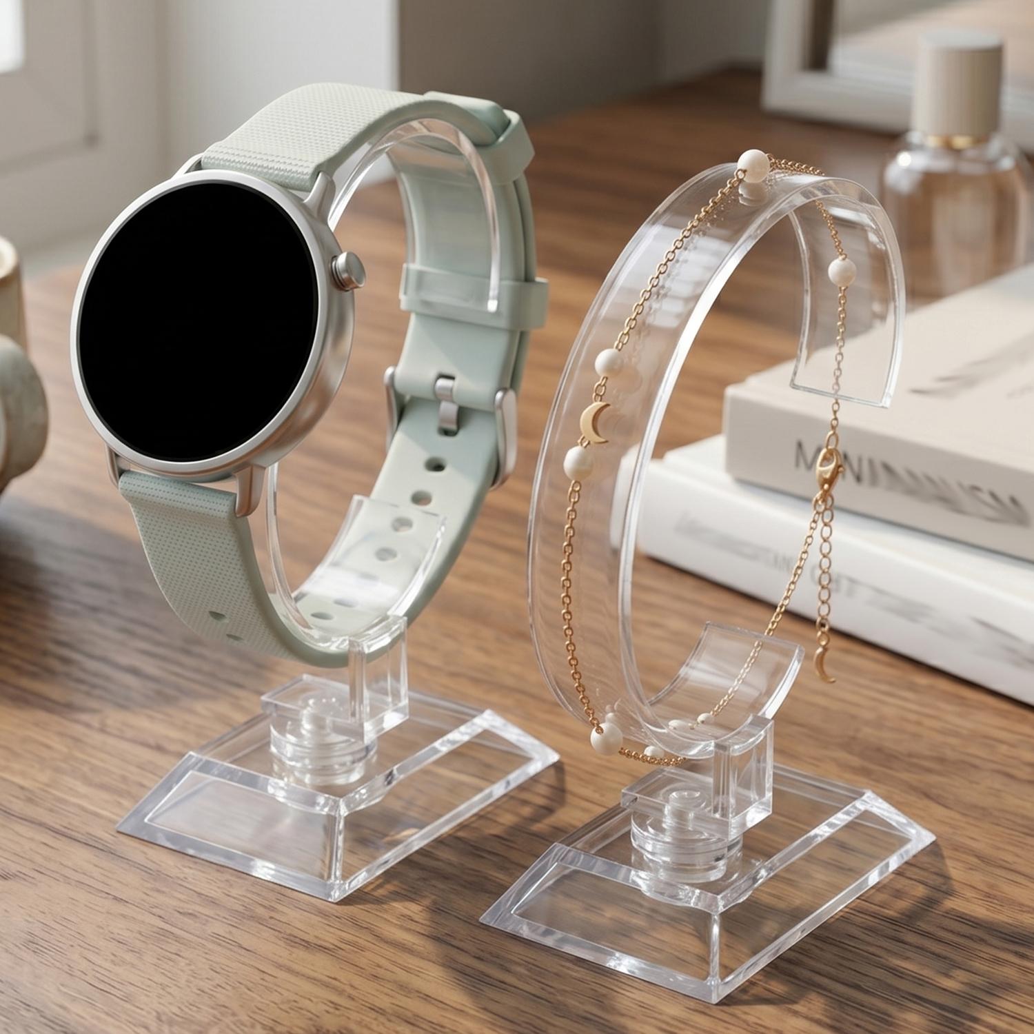 Transparent Watch Display Stan - огляд і ціна Watches Jewelry Holder