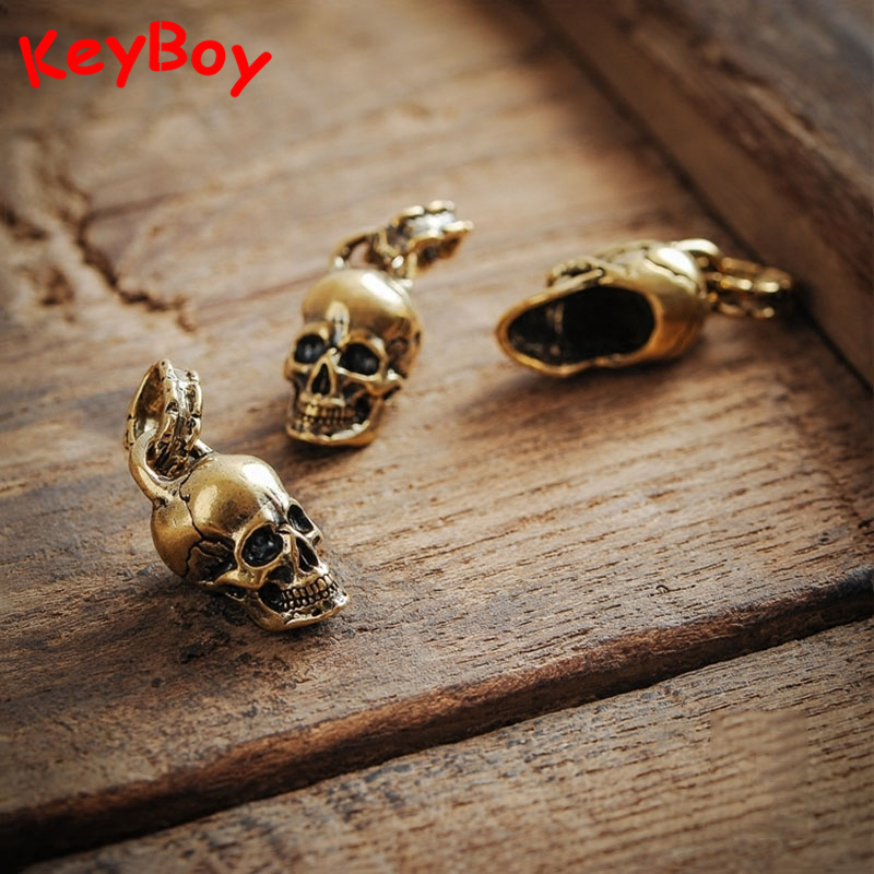 Vintage Punk Skull Head Keyrin - огляд і ціна Gothic Skull Ring