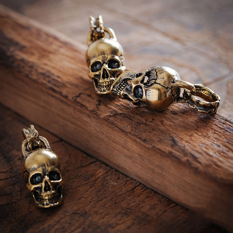 Vintage Punk Skull Head Keyrin - огляд і ціна Gothic Skull Ring