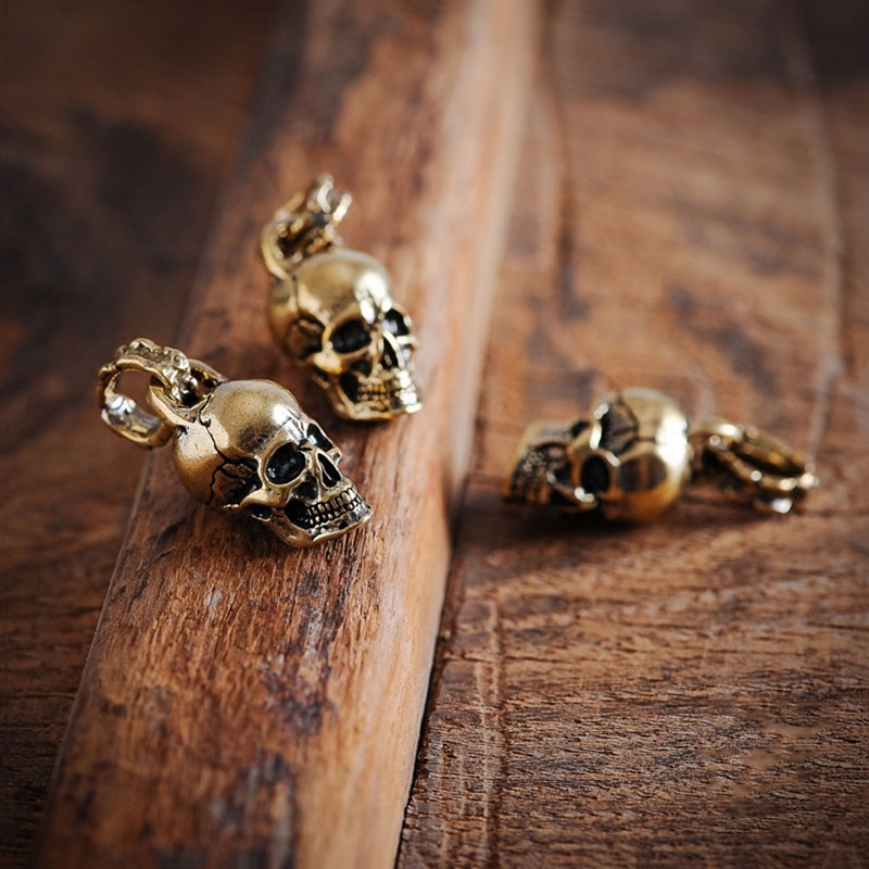 Vintage Punk Skull Head Keyrin - огляд і ціна Gothic Skull Ring