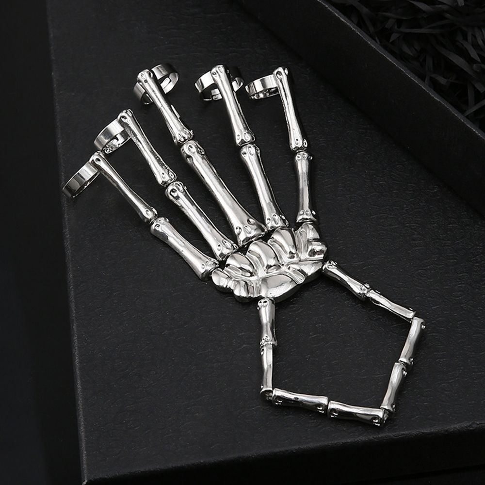 Metal Wristband Party Punk Got - огляд і ціна Gothic Skull Ring