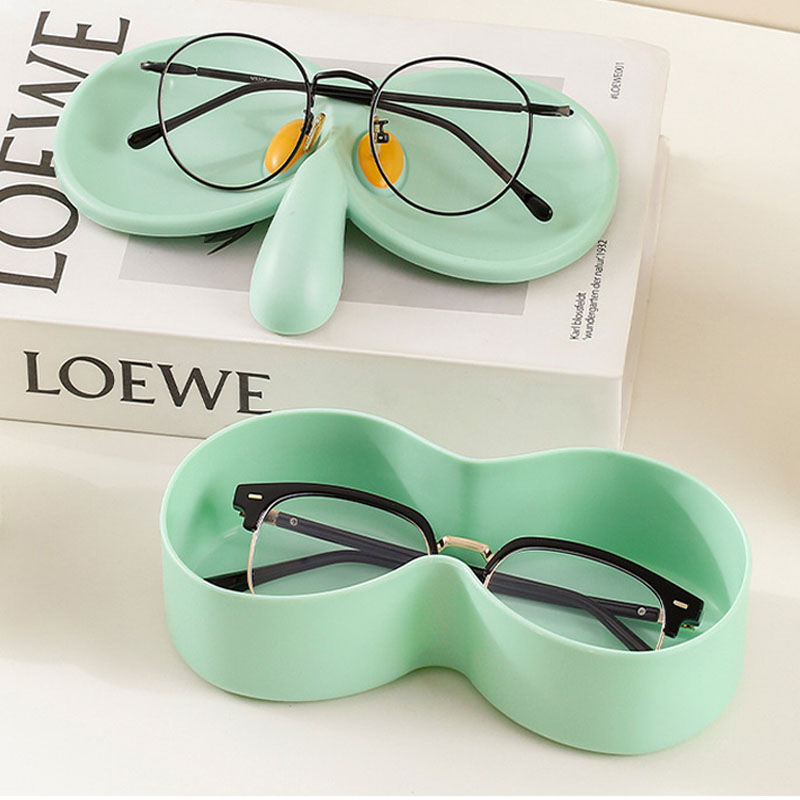 Cute glasses storage box carto - огляд і ціна Jewelry Eyewear Watches & Accessories
