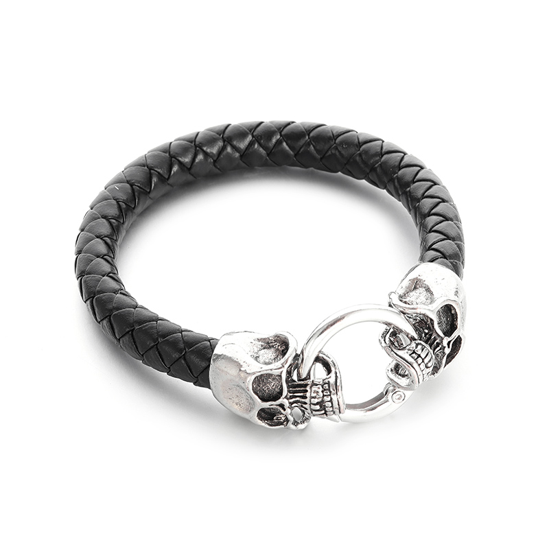 Gothic Double Skull Black Brai - огляд і ціна Gothic Skull Ring