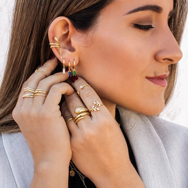 F.I.N.S Stack Creative Snake 9 - огляд і ціна Ear Cuff No Piercing