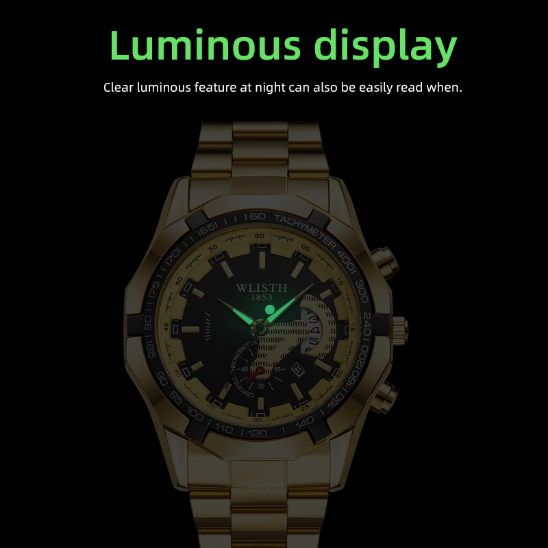 Luxury Brand Man Watch Waterpr - огляд і ціна Jewelry Inspired Watches