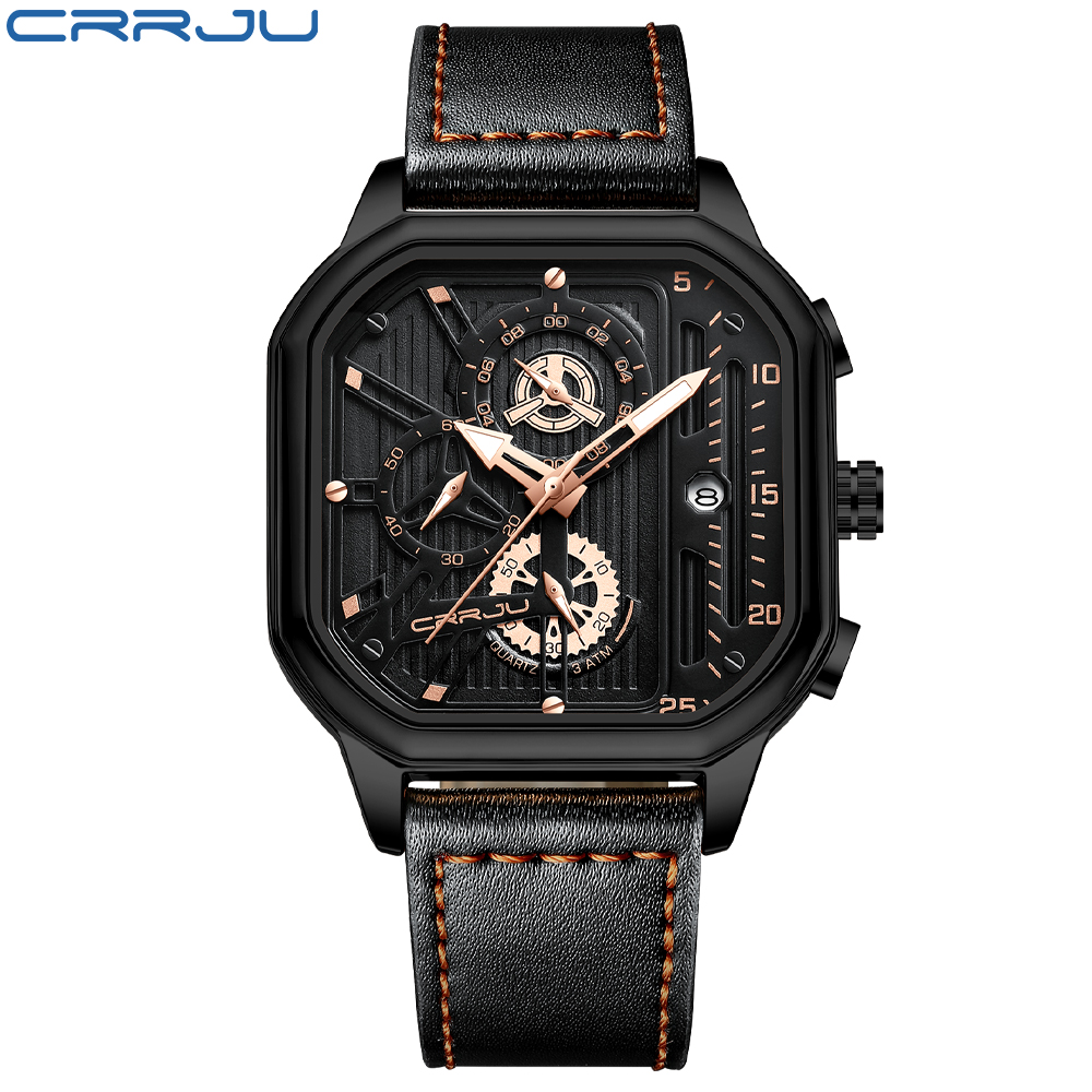 CRRJU Men Watch Top Brand Luxu - огляд і ціна Jewelry Inspired Watches