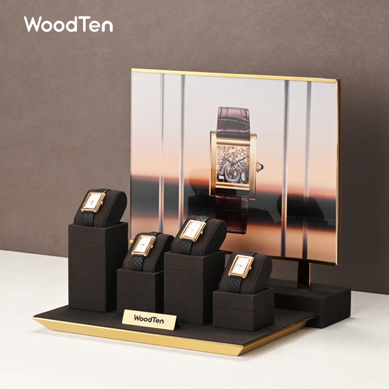 WoodTen Microfibe Watch Stand  - огляд і ціна Watches Jewelry Holder