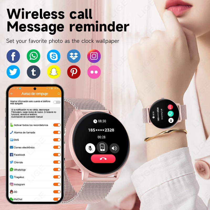 2026 New Women Bluetooth Call  - огляд і ціна Italian Jewelry Watches