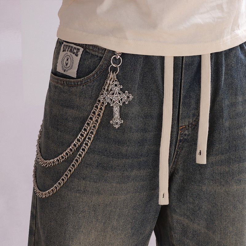 Fashion Punk Metal Pants Chain - огляд і ціна Hip Hop Chain Necklace