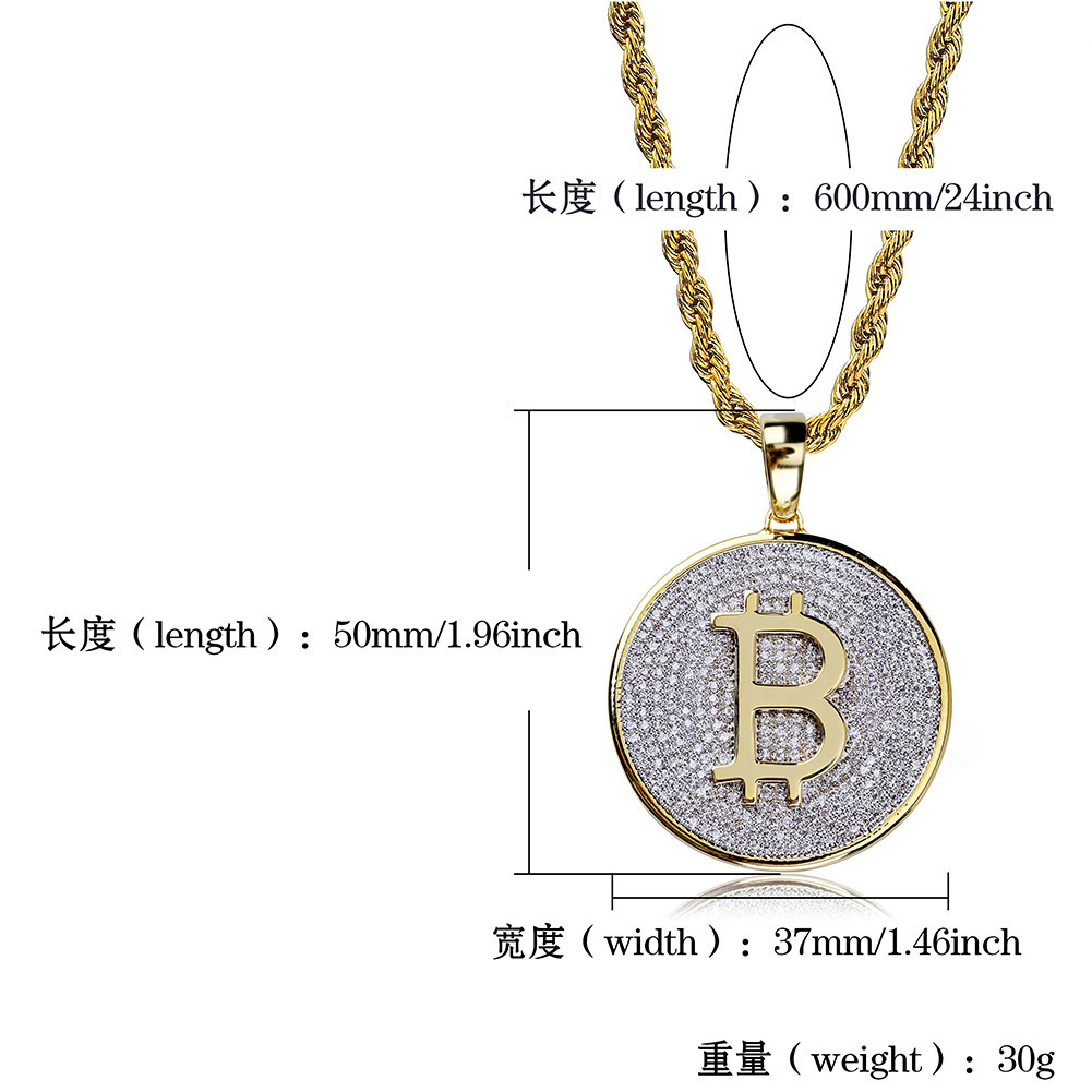 Chinese Style Lucky Wealth Att - огляд і ціна Hip Hop Chain Necklace