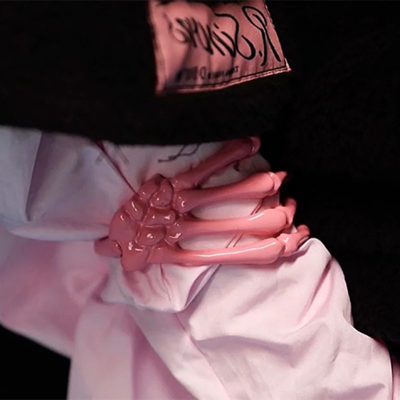 New Punk Dark Skull Ghost Claw - огляд і ціна Gothic Skull Ring