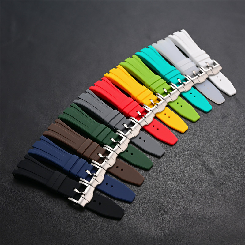 Rubber Silicone Strap 26mm for - огляд і ціна Audemars Piguet Watch Royal Oak Offshore