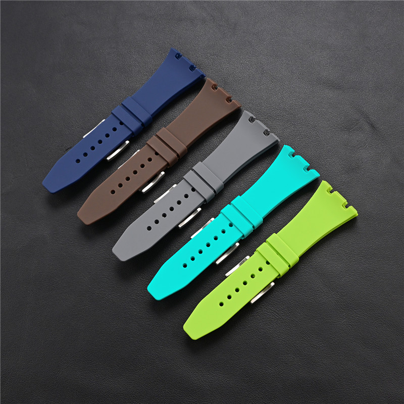 Rubber Silicone Strap 26mm for - огляд і ціна Audemars Piguet Watch Royal Oak Offshore