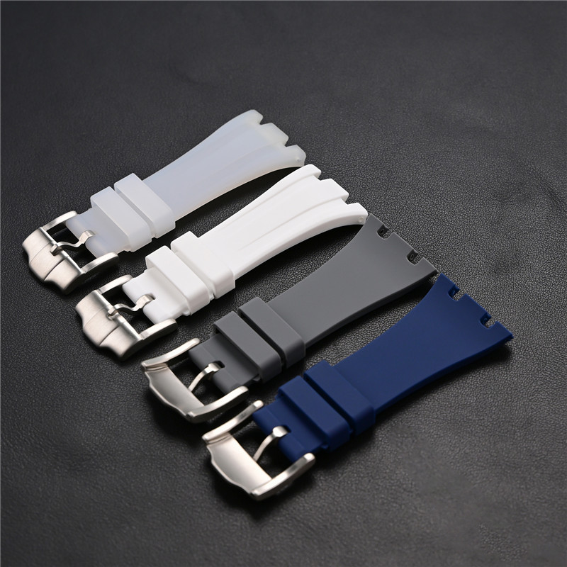 Rubber Silicone Strap 26mm for - огляд і ціна Audemars Piguet Watch Royal Oak Offshore