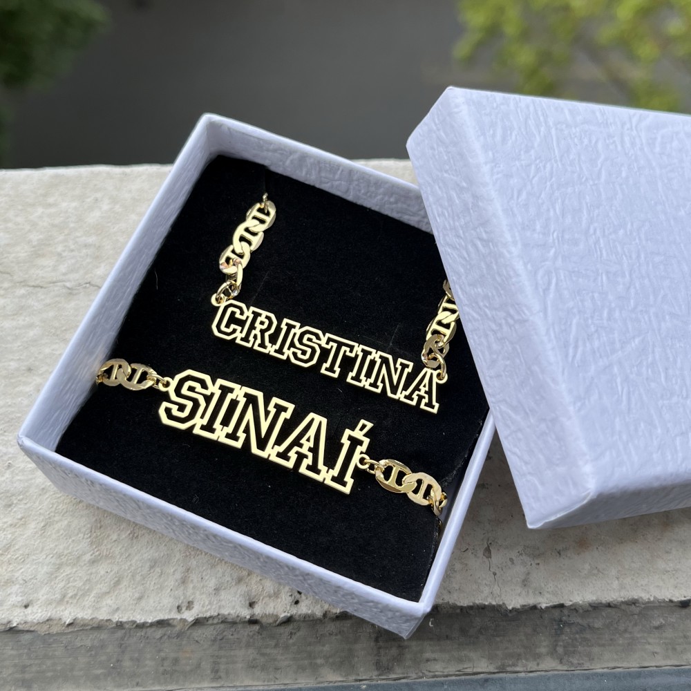 DUOYING Custom Name Hollow Nec - огляд і ціна Hip Hop Chain Necklace