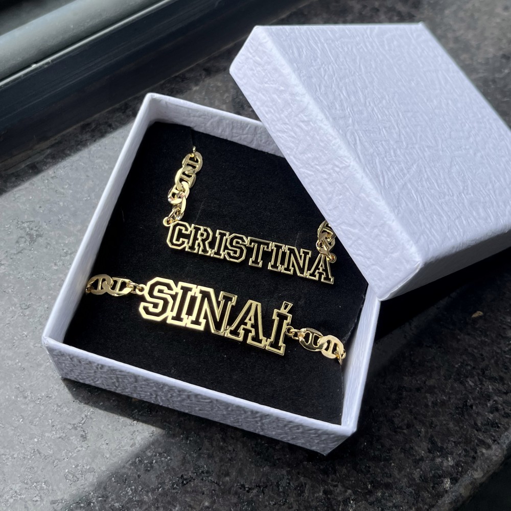 DUOYING Custom Name Hollow Nec - огляд і ціна Hip Hop Chain Necklace