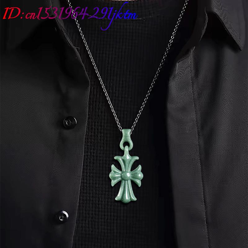 Natural Burmese Jadeite Cross  - огляд і ціна Jewelry & Watches Company