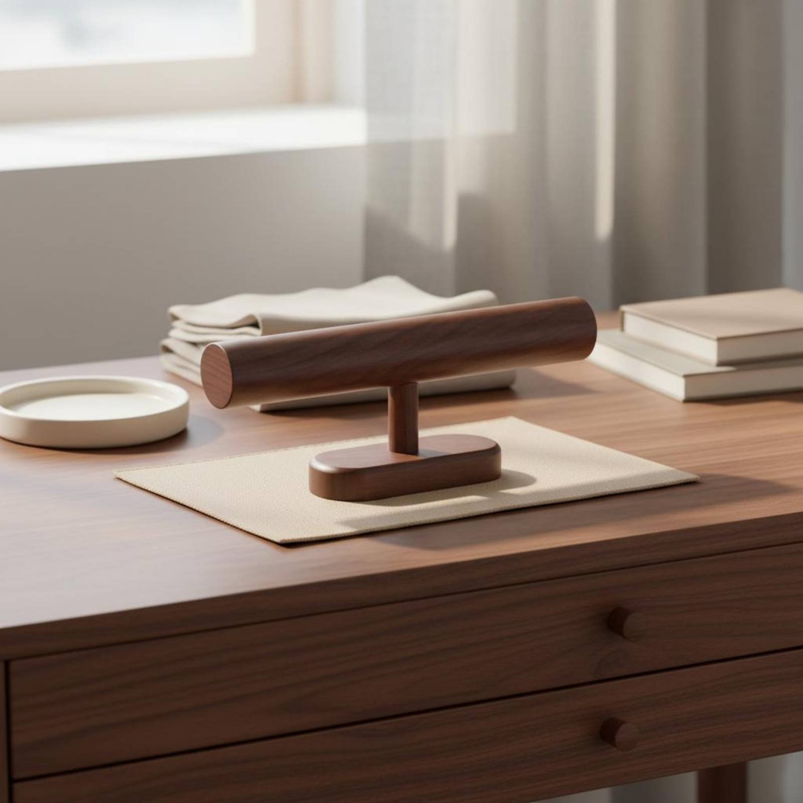 Wooden Watch Stand Multi-Funct - огляд і ціна Watches Jewelry Holder