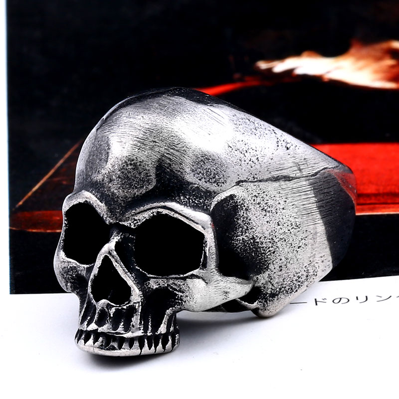 Beier 316L Stainless steel Vin - огляд і ціна Gothic Skull Ring