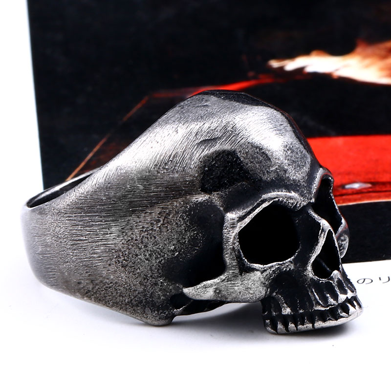Beier 316L Stainless steel Vin - огляд і ціна Gothic Skull Ring