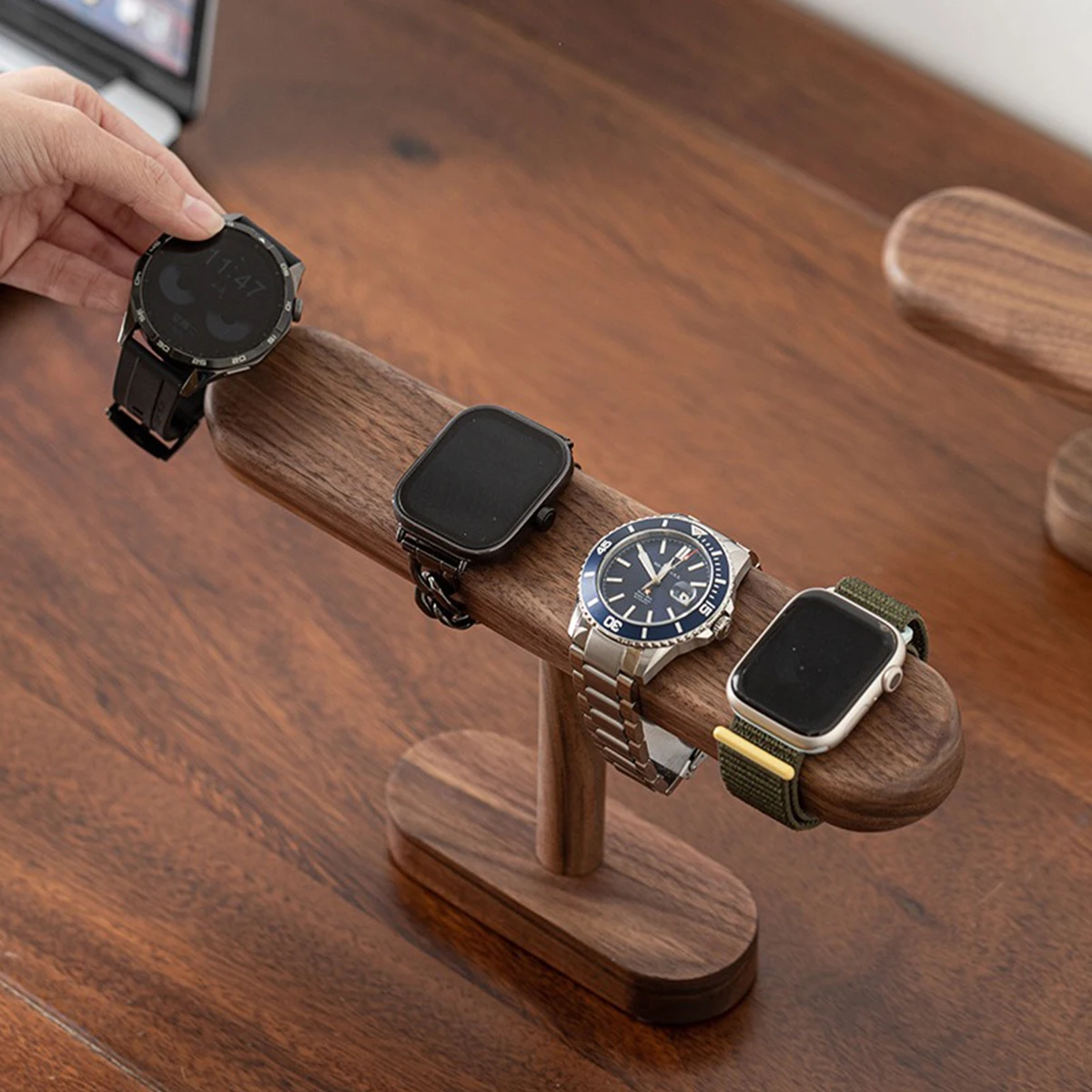 Walnut Wooden Jewelry Organize - огляд і ціна Jewelry And Watches Exhibition