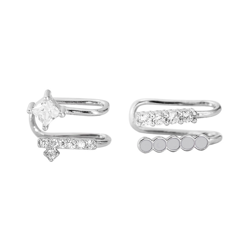 925 Sterling Silver Asymmetric - огляд і ціна Ear Cuff No Piercing