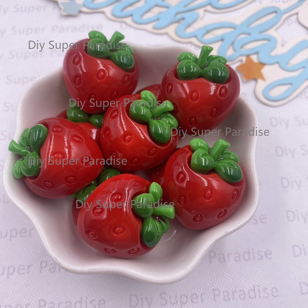 8PCS Resin Kawaii Colorful Red - огляд і ціна Paradise Jewelry & Watches Llc Miami Photos