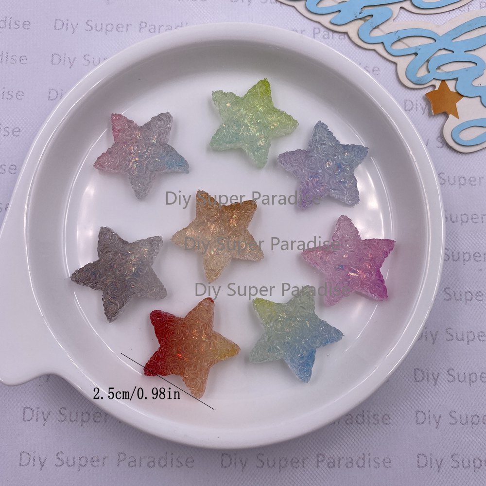 10PCS Resin Clear Candy Color  - огляд і ціна Paradise Jewelry & Watches Llc Miami Photos