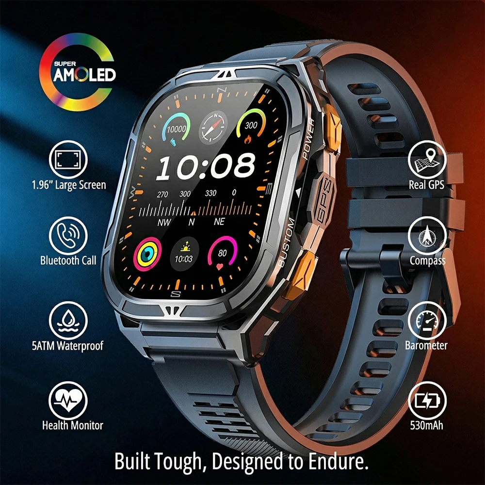 Luxury AMOLED Smartwatch Real  - огляд і ціна Italian Jewelry Watches