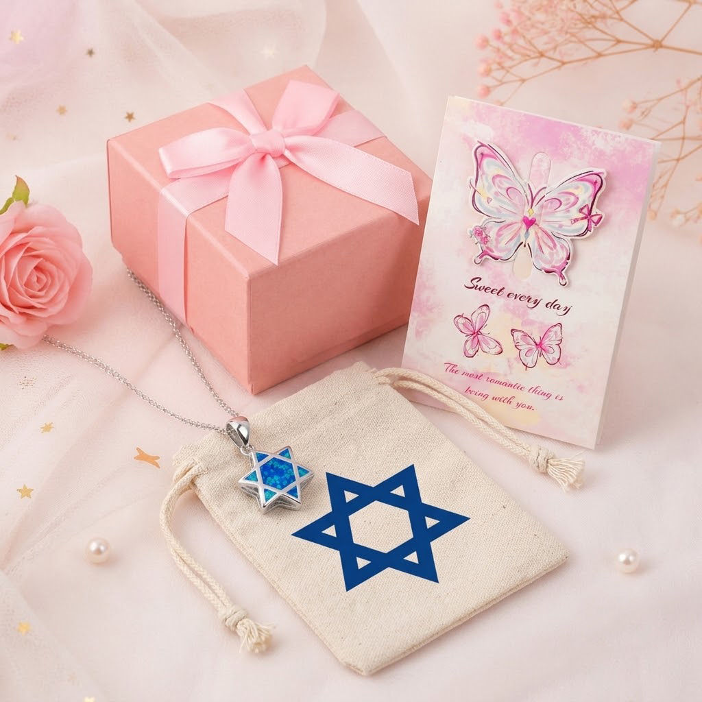 Star of David Opal Pendant Nec - огляд і ціна Jewelry & Watches Company