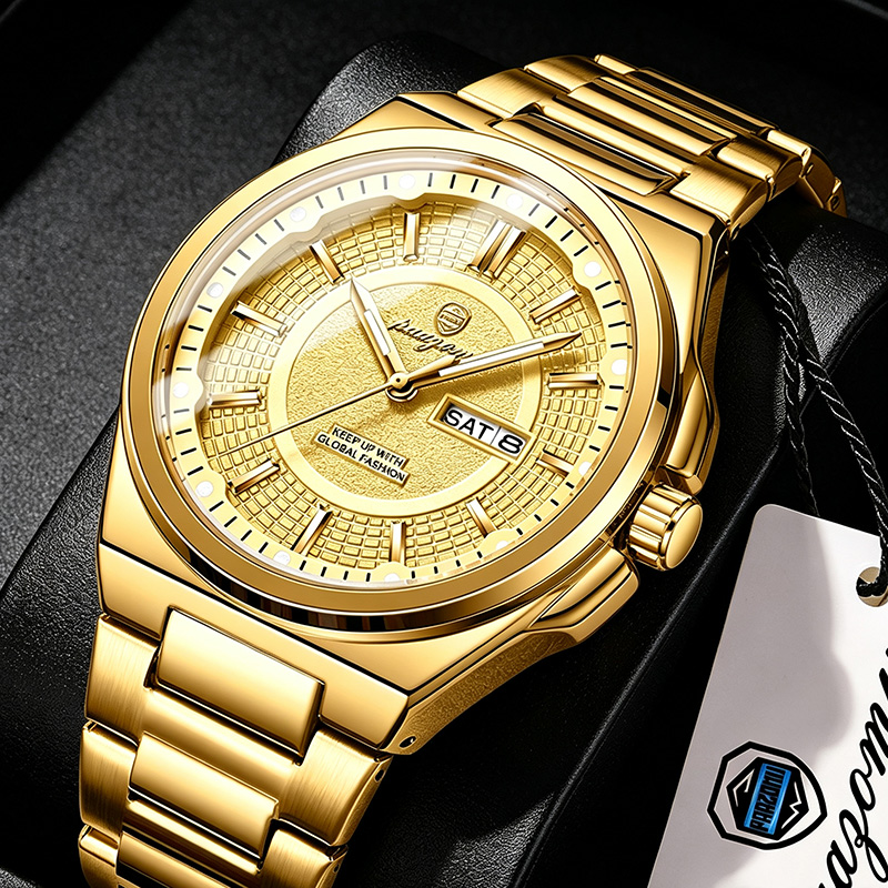 PAAZOMU Original Brand Men Qua - огляд і ціна Jewelry Inspired Watches