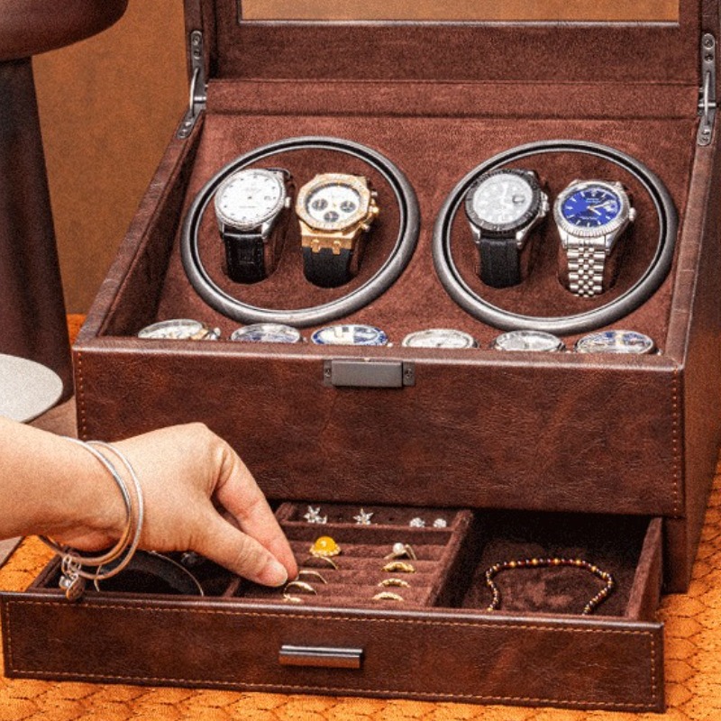 Automatic Watch Winder Box wit - огляд і ціна Jewelry Or Watches