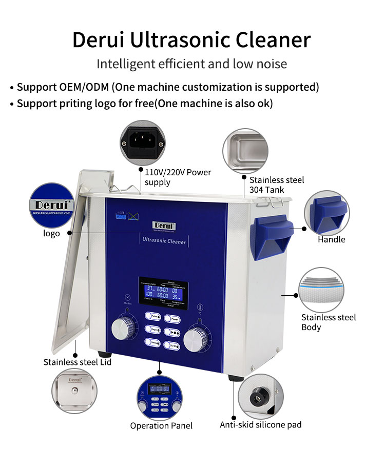 2.2L Ultrasonic Cleaner With H - огляд і ціна Jewelry Or Watches