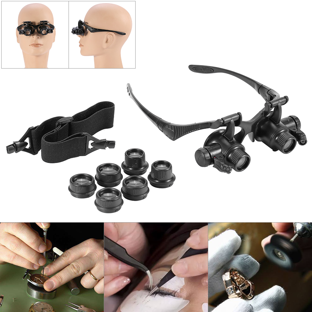 Head Loupe New Head Wearing Ma - огляд і ціна Jewelry Eyewear Watches & Accessories