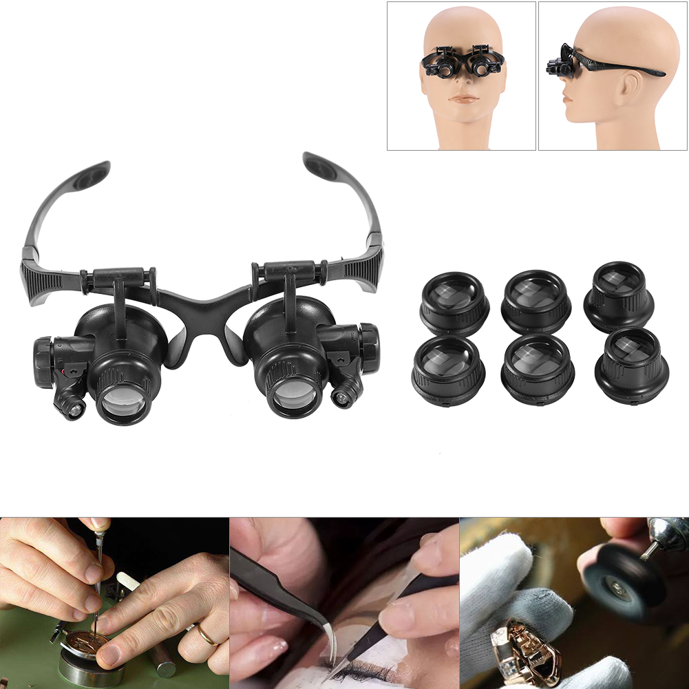 Head Loupe New Head Wearing Ma - огляд і ціна Jewelry Eyewear Watches & Accessories