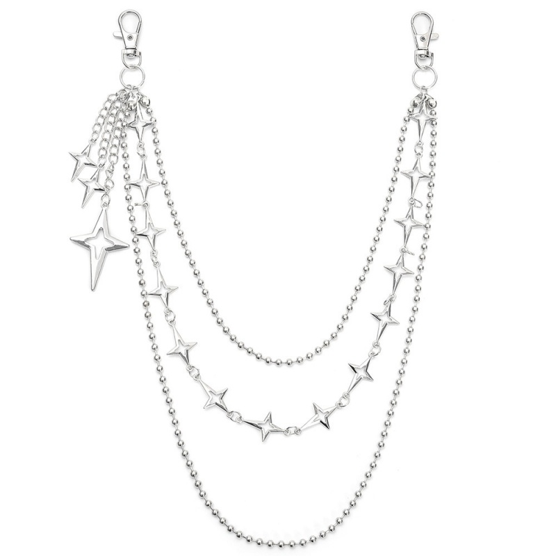 Women Punk Hip Hop Multilayer  - огляд і ціна Hip Hop Chain Necklace