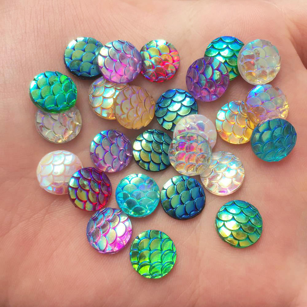 Shiny 100Pcs AB Resin 10mm Rou - огляд і ціна Paradise Jewelry & Watches Llc Miami Photos