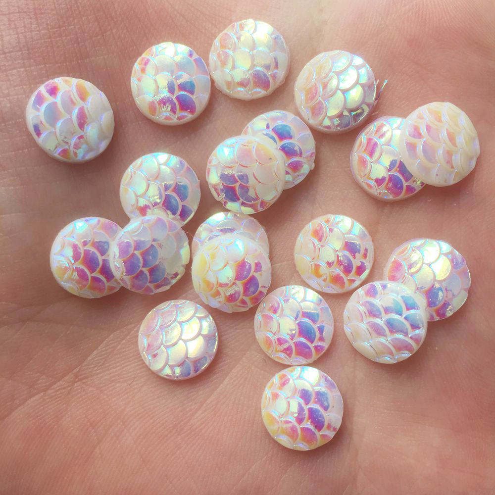 Shiny 100Pcs AB Resin 10mm Rou - огляд і ціна Paradise Jewelry & Watches Llc Miami Photos