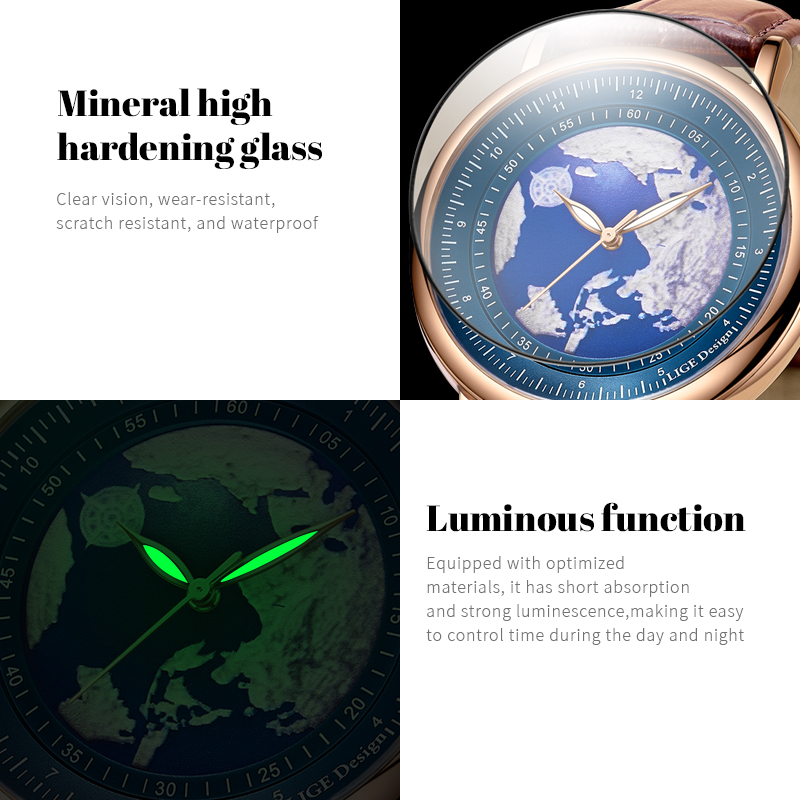 LIGE 2026 New Top Brand Luxury - огляд і ціна Jewelry Inspired Watches