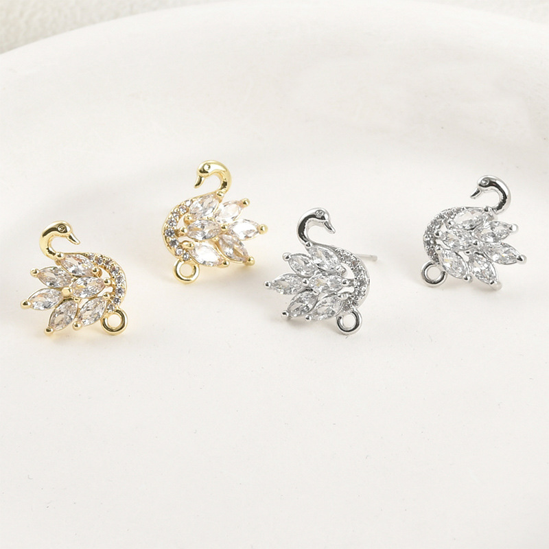 14k Electroplated Real Gold Co - огляд і ціна Pearl Stud Earrings